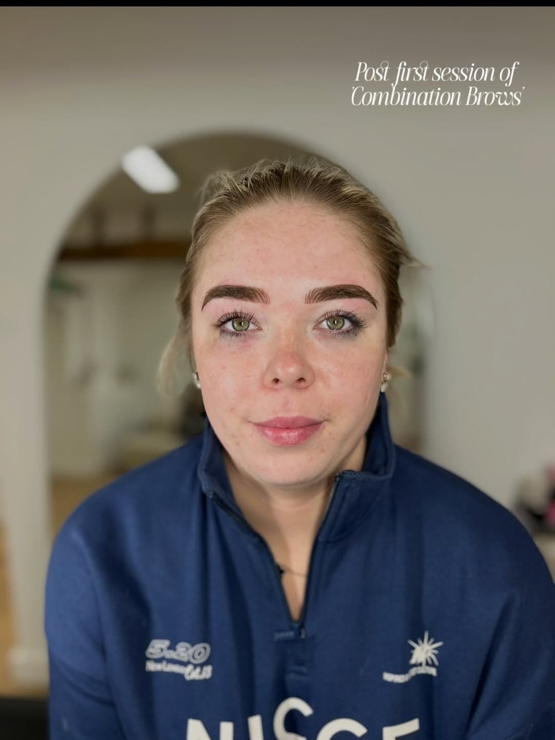 Combination machine brows after first session